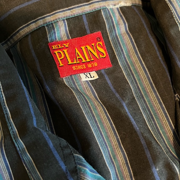 Men’s Vintage Ely Plains Pearl Snap - Picture 4 of 4